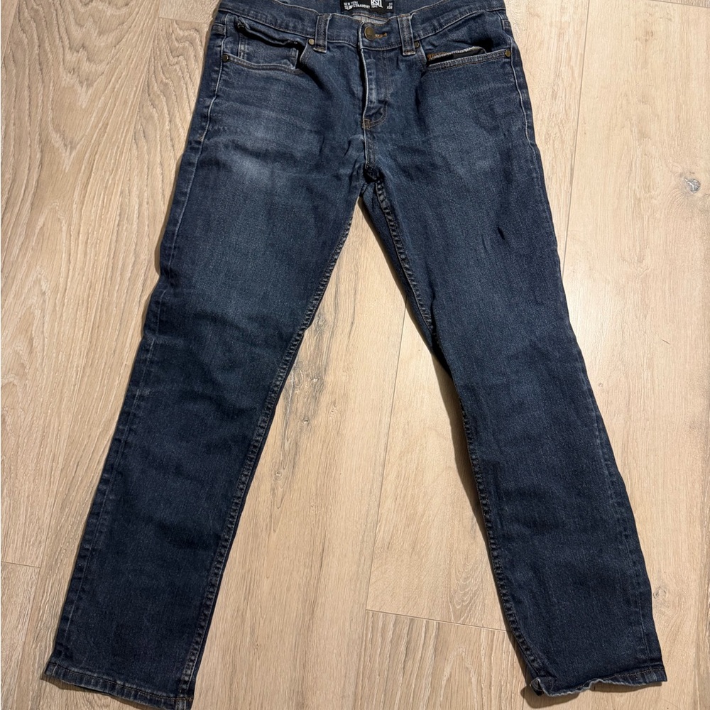 RSQ Dark‎ Wash Straight Jeans